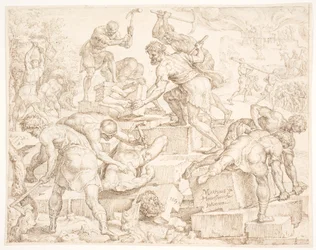 Die Zerstörung des Altars von Baal