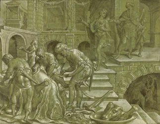 Das Gleichnis vom König, der eine Hochzeit vorbereitete
