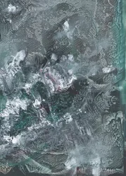 Gefrorenes Winterabstrakt