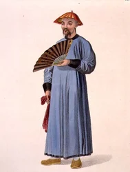 Ein Mandarin in seiner Sommerkleidung, Tafel 31 aus 