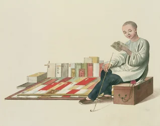 Ein Buchhändler, Tafel 6 aus 