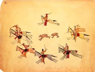 Die Bärenjagd, 1875