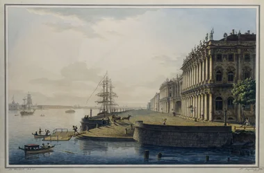 Ansicht des kaiserlichen Winterpalastes, 1818