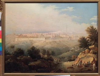 Blick auf Jerusalem (Israel)