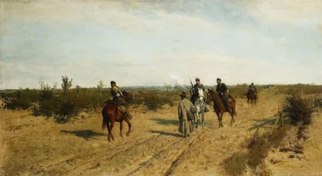 Aufständische Patrouille