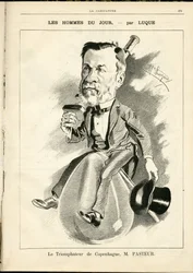 Illustration von Manuel Luque in La Caricature (1880)