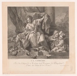Allegorie auf die Komödie