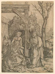 Christus nimmt Abschied von seiner Mutter