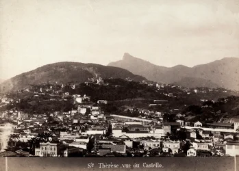 Ansicht von Santa Teresa in Brasilien, ca. 1880-90 (s/w Foto)