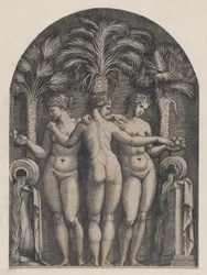 Speculum Romanae Magnificentiae: Die drei Grazien, ca. 1500-1534
