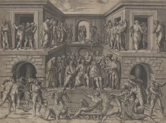 Das Martyrium des Heiligen Laurentius, nach Bandinelli