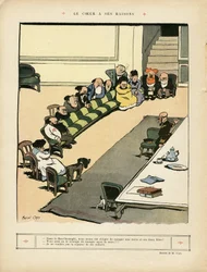 Illustration von Marcel Capy (1865-1941) in Le Rire