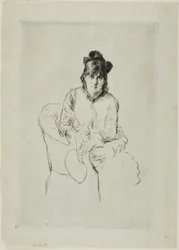 Porträt von Berthe Morisot