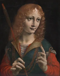 Porträt eines Jugendlichen als St. Sebastian
