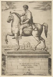 Reiterstatue von Marcus Aurelius, 1515-27