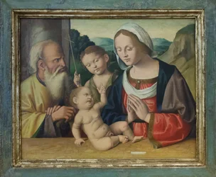 Heilige Familie mit Johannes dem Täufer, ca. 1525-39
