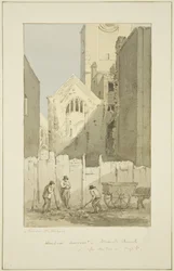 Entdeckung des Ostfensters von All Saints