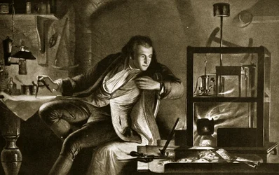 James Watt und die Dampfmaschine, Illustration aus 