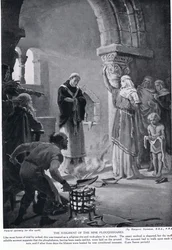 Das Urteil der neun Pflugscharen, Illustration aus 