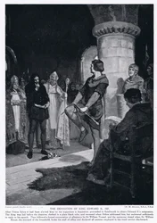 Die Absetzung von König Edward II 1327 n. Chr.