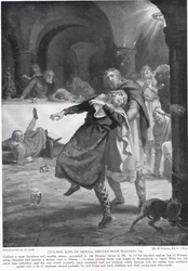 Der Wahnsinn von König Ceolred von Mercia, 716 n. Chr.