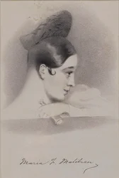 Selbstporträt, frühe 1830er Jahre