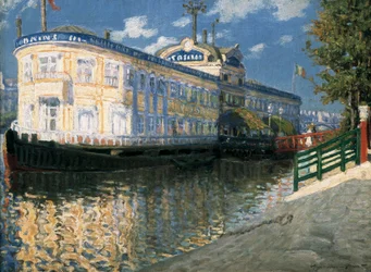 Gelbe Bäder in Paris