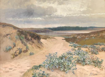 Dünenlandschaft in der Bretagne