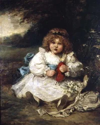 Porträt von Dorot, Tochter von Sir Charles Swinfen Eady