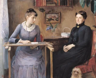 Zuhause oder Intimität, 1885
