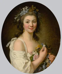 Porträt von Madame de Genlis