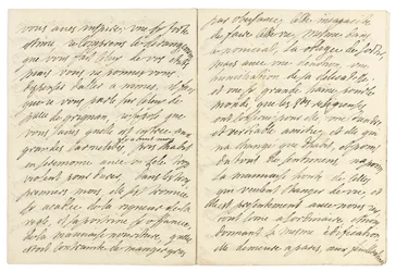 Autographenbrief an Philippe Moulceau, Livry, 25. Oktober 1686