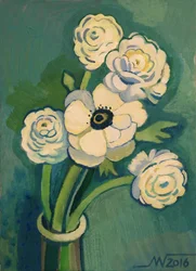 Frische Weiße Blumen