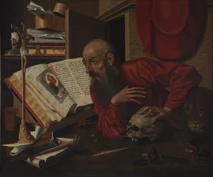 Heiliger Hieronymus in seiner Zelle