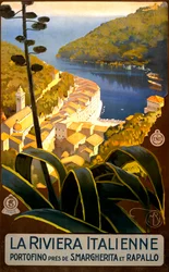 La Riviera Italienne Reiseplakat, ca. 1920