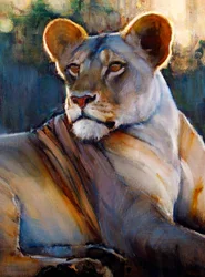 Chyulu Morgendämmerung (Detail)