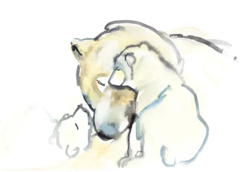 Mutter und Zwillinge, 2015