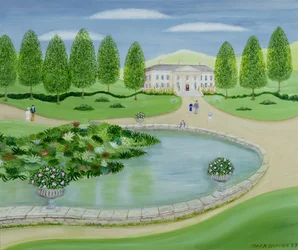 Rückkehr von der Kirche