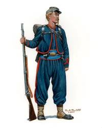 10. New Yorker Infanterie National Zouaves 1. Uniform 1861, 2024