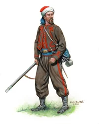 10. New Yorker Infanterie National Zouaves 2. Uniform 1861, 2024