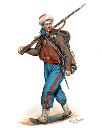 10. New Yorker Infanterie National Zouaves 3. Uniform 1861, 2024
