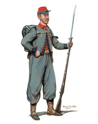 11. New Yorker Infanterie 1. Regiment Feuer Zouaves 1861, 2024
