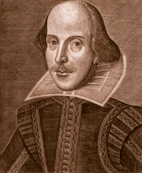Porträt von Shakespeare, 1623