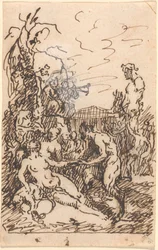 Satyrn und Nymphen