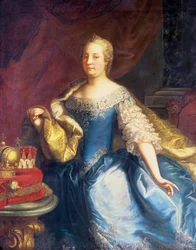 Porträt der Kaiserin Maria Theresia von Österreich