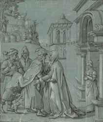 Das Treffen von Joachim und Anna am Goldenen Tor