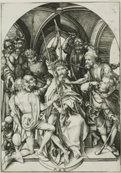 Christus mit Dornen gekrönt, aus Die Passion