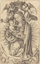 Madonna auf der Mondsichel