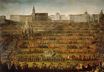 Der feierliche Einzug von Isabella von Parma in Wien