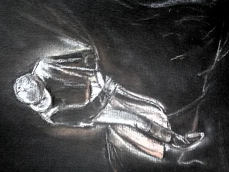 Studie nach Degas - Hommage